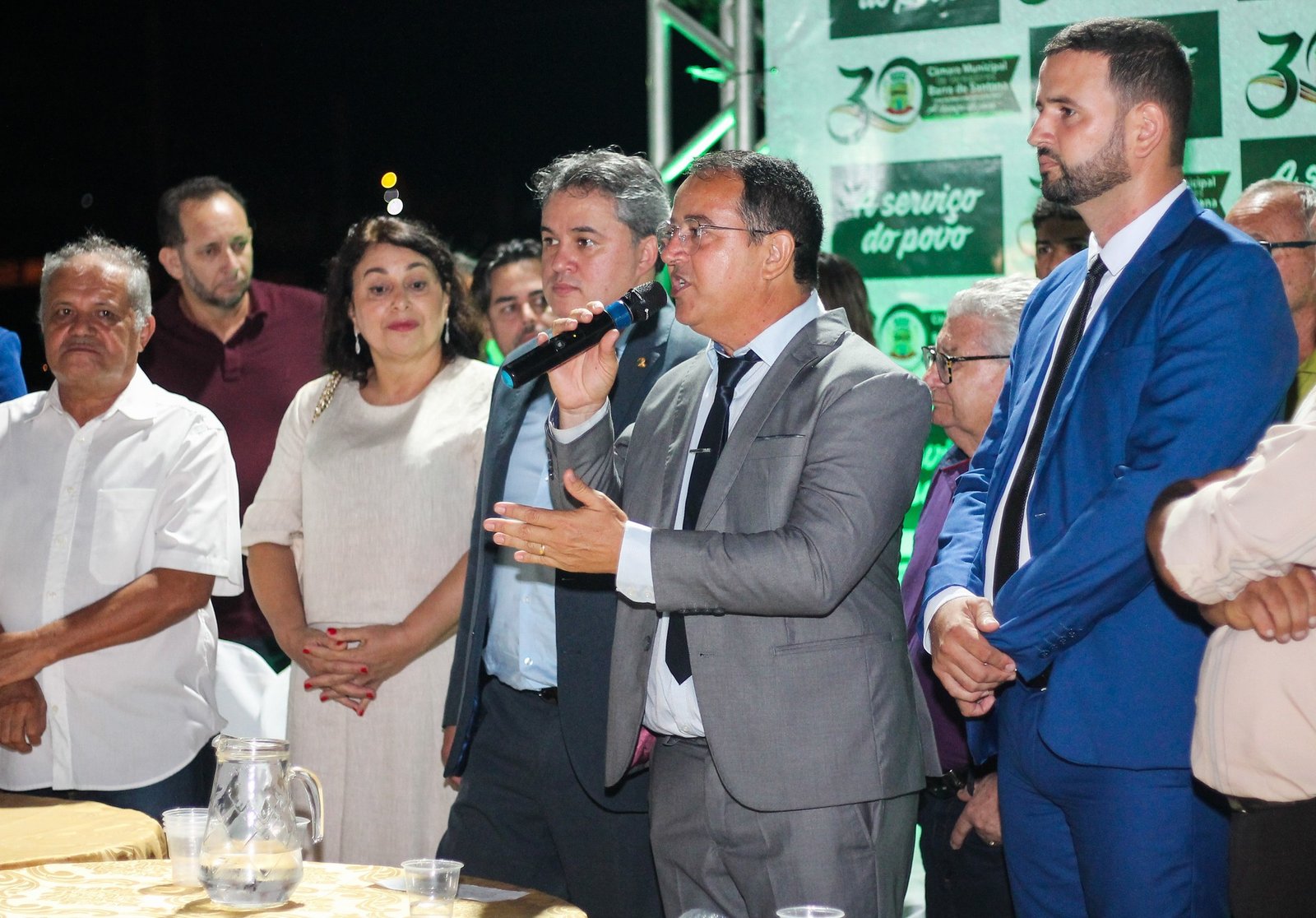 Vereadores participam de Inauguração da Nova sede da Câmara de Barra de Santana