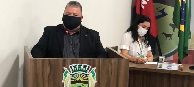 SUPLENTE DE VEREADOR TOMA POSSE EM SESSÃO ORDINÁRIA