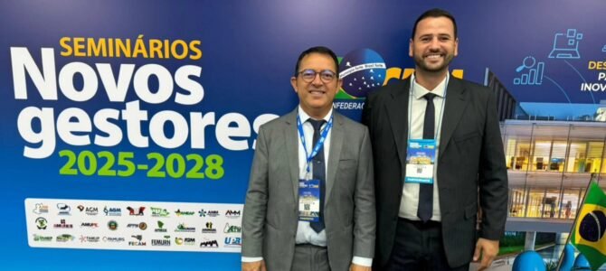 Vereadores Vão a Brasília Participar do Encontro de Novos Gestores