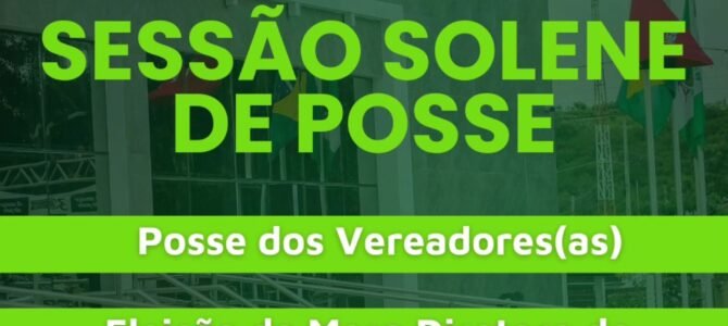 Sessão Solene de Posse