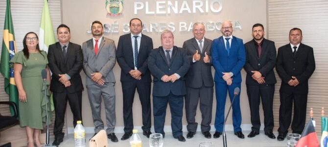 SESSÃO SOLENE DE POSSE DA CÂMARA MUNICIPAL DE BARRA DE SANTANA – DIA 01/02/2025