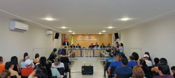 UM DIA HISTÓRICO PARA BARRA DE SANTANA!