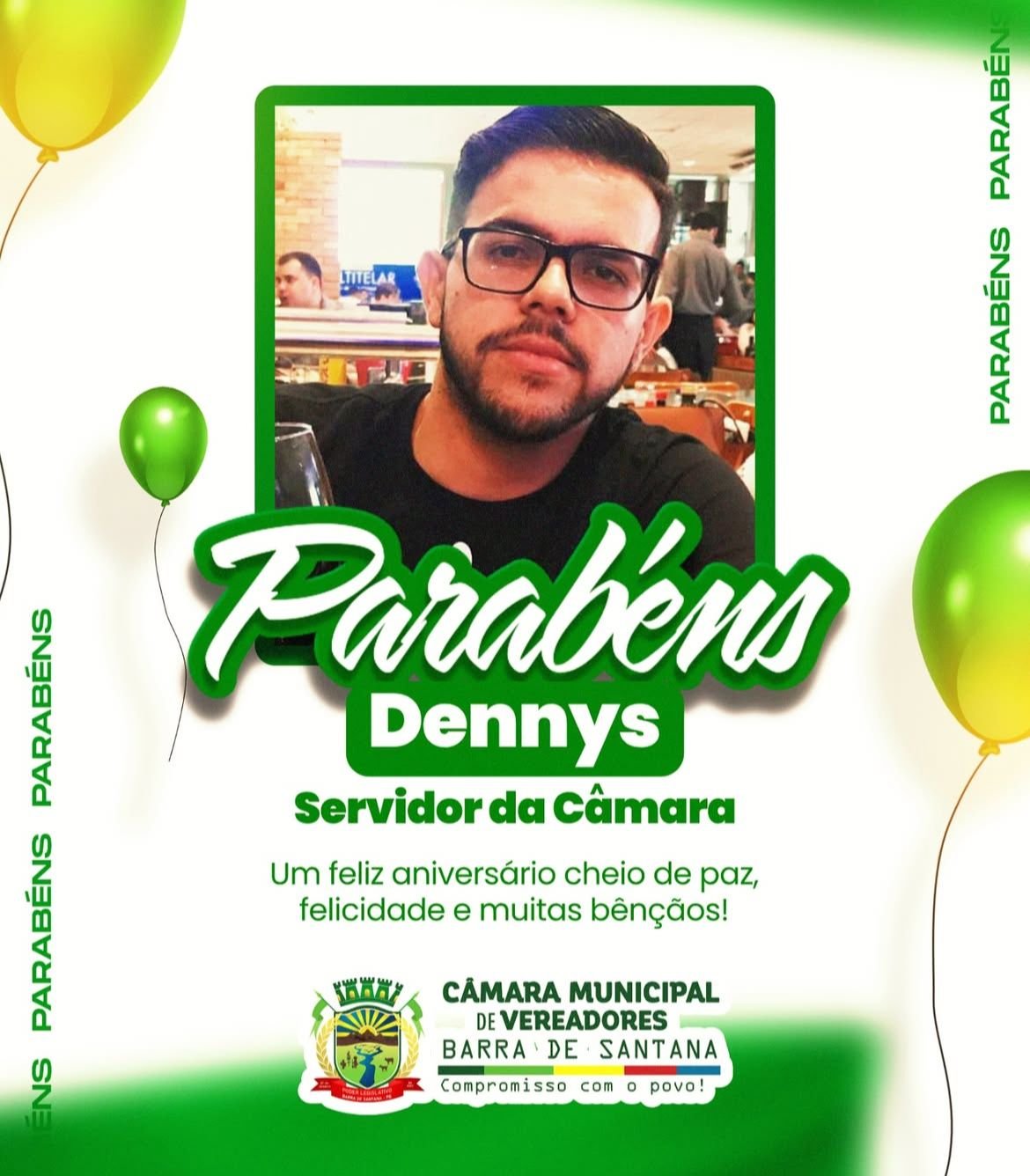 PARABÉNS DENNYS!