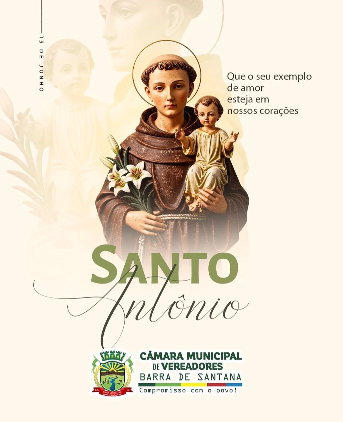 13 de Junho – Dia de Santo Antônio