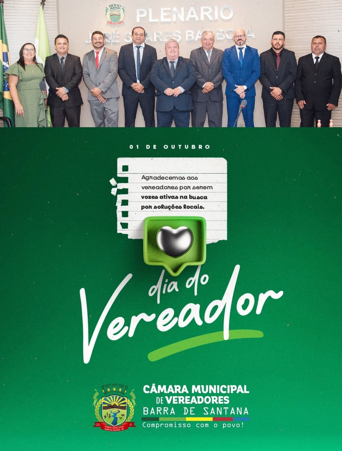 Dia do Vereador! Dia do Vereador!
