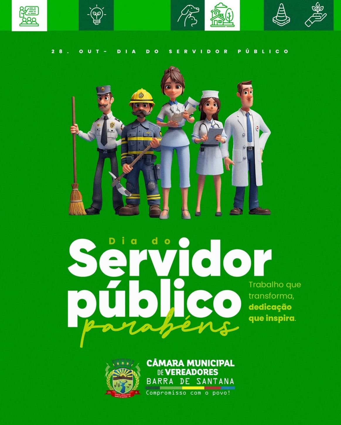Dia do Servidor Público!