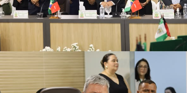 A Câmara Municipal de Barra de Santana realizou, nesta terça-feira, 02 de junho, a Sessão Solene de entrega do Título de Cidadão Barrasantanense, no Plenário da Casa Legislativa.